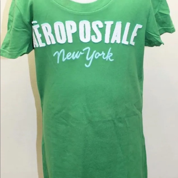 2/$20 Lot Of 2 Aeropostale XS Sequins Fuschia Skaters Skirt And Green T-Shirt - Picture 7 of 7
